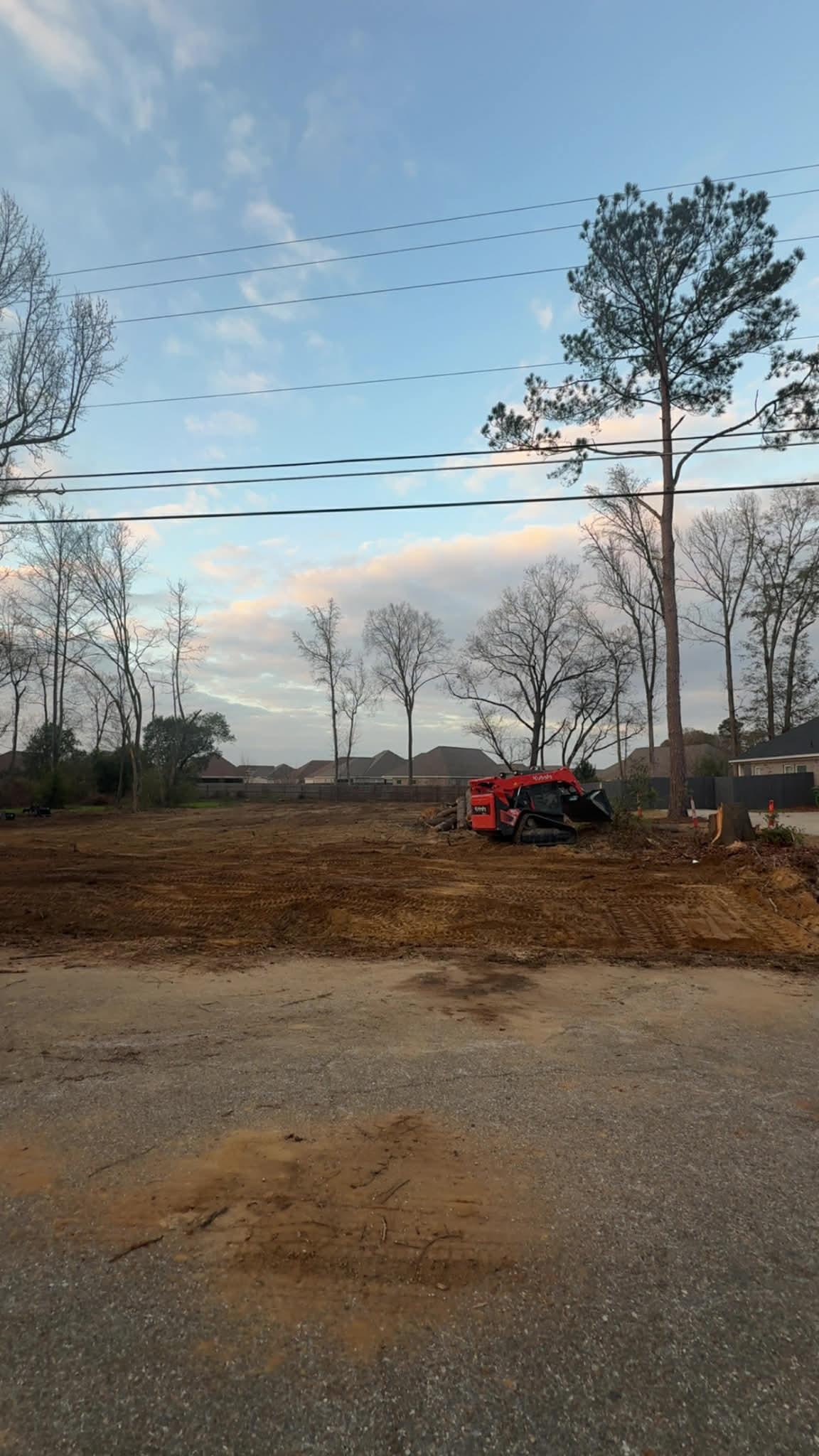 Ridge Road Site Prep